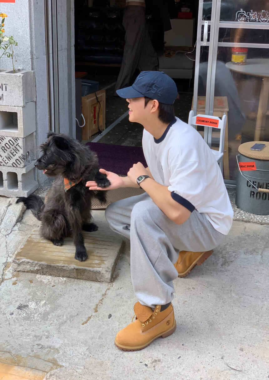 復古 刺繡 短版 NY Ringer 短袖 T恤 / 3色 - WHATEVER