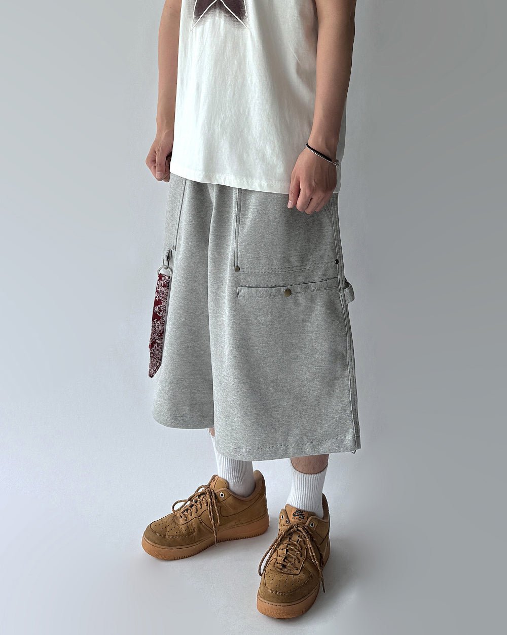 Paisley Strap D - Ring Keyring / 4色 - WHATEVER