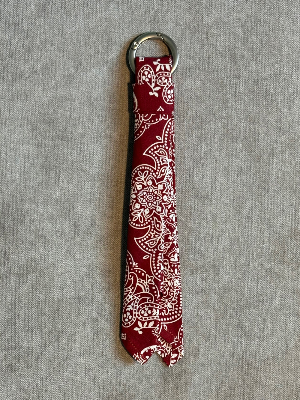 Paisley Strap D - Ring Keyring / 4色 - WHATEVER