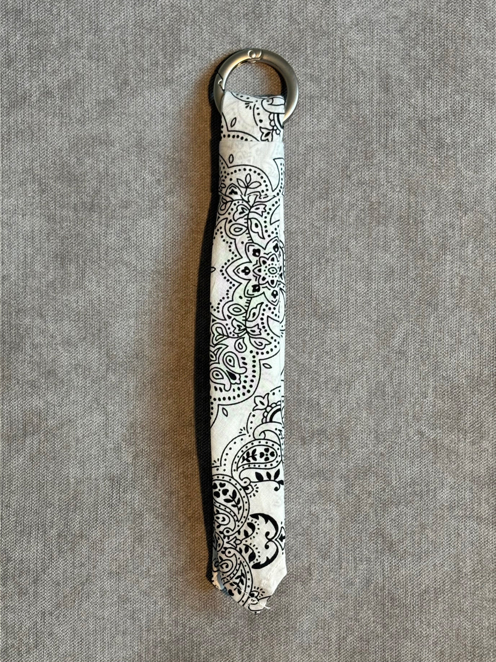 Paisley Strap D - Ring Keyring / 4色 - WHATEVER