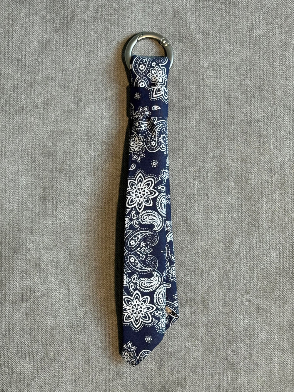 Paisley Strap D - Ring Keyring / 4色 - WHATEVER