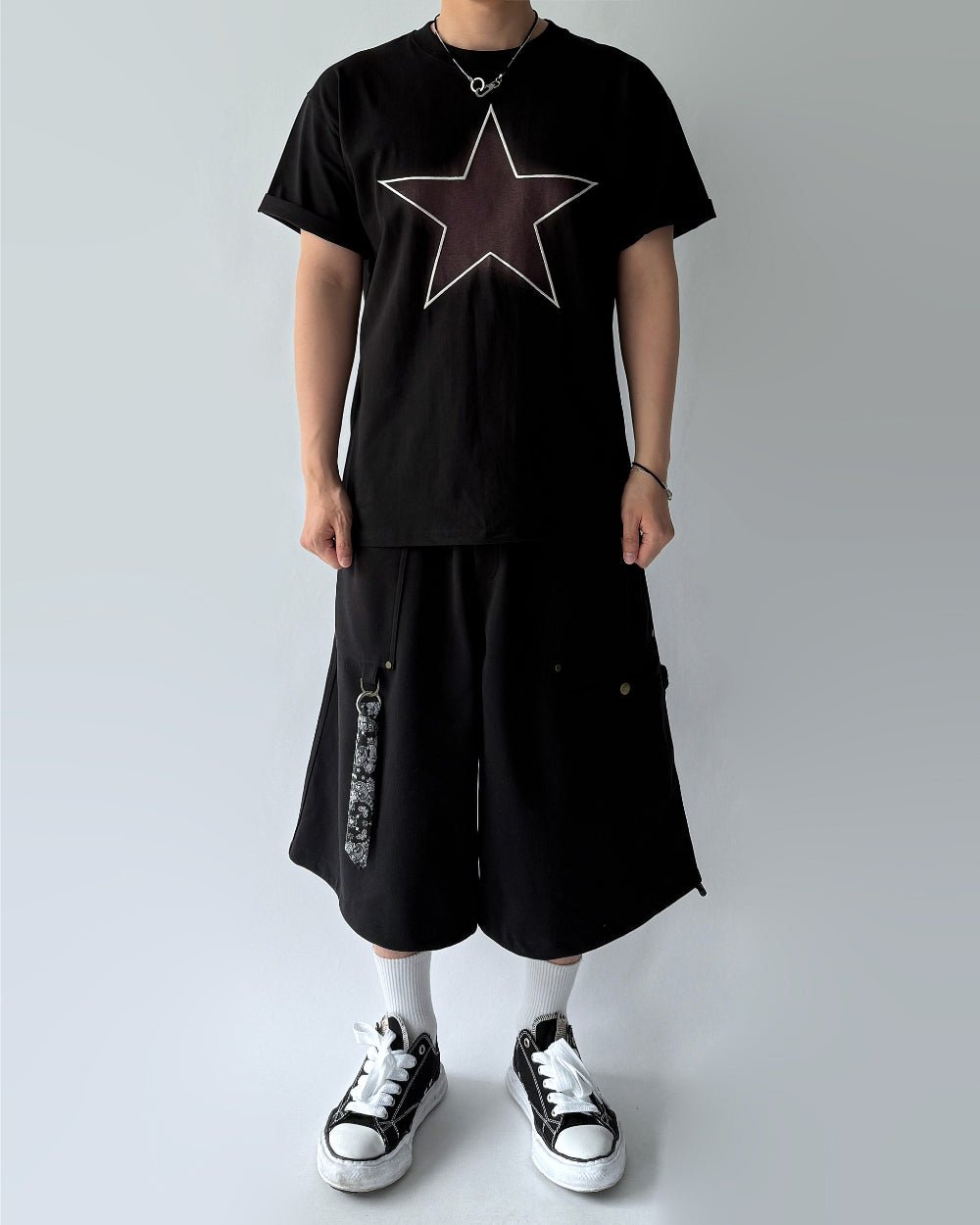 Paisley Strap D - Ring Keyring / 4色 - WHATEVER