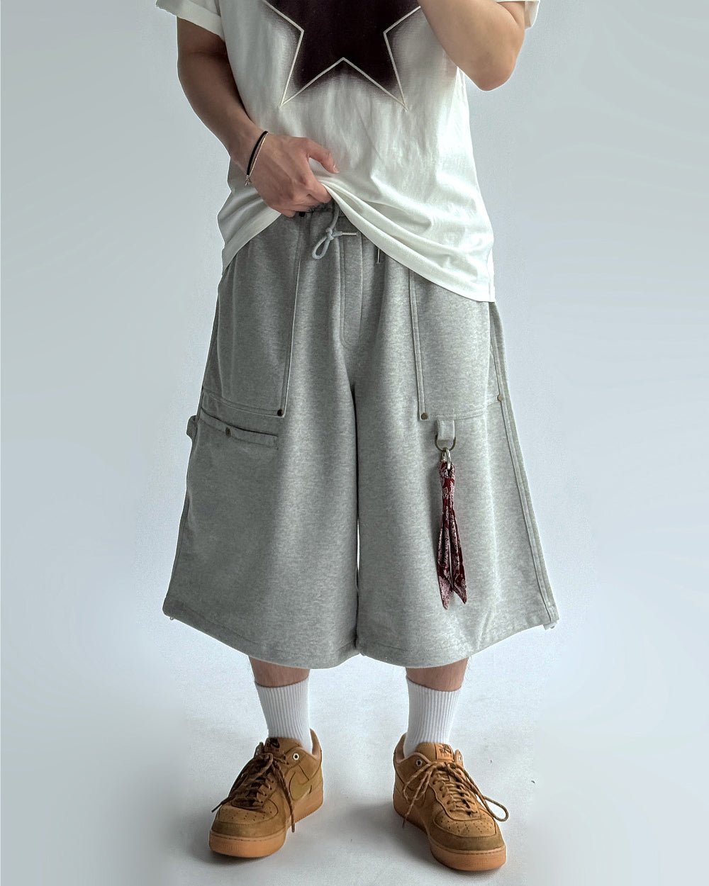 Paisley Strap D - Ring Keyring / 4色 - WHATEVER