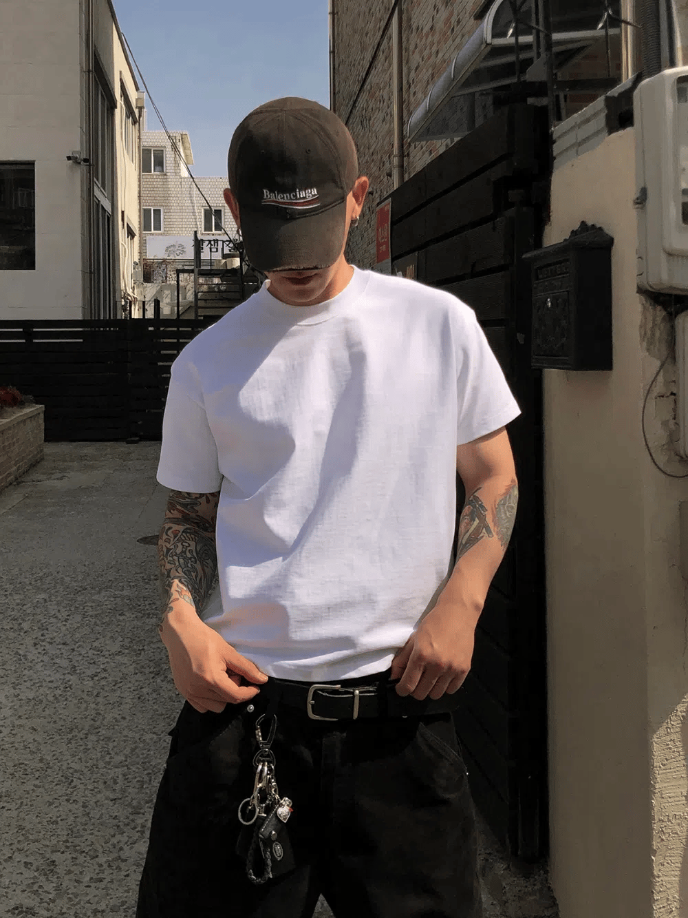 [premium] 俐落 短版 短袖 上衣 / 3色 - WHATEVER STUDIO