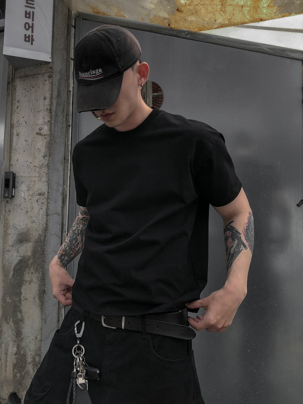 [premium] 俐落 短版 短袖 上衣 / 3色 - WHATEVER STUDIO