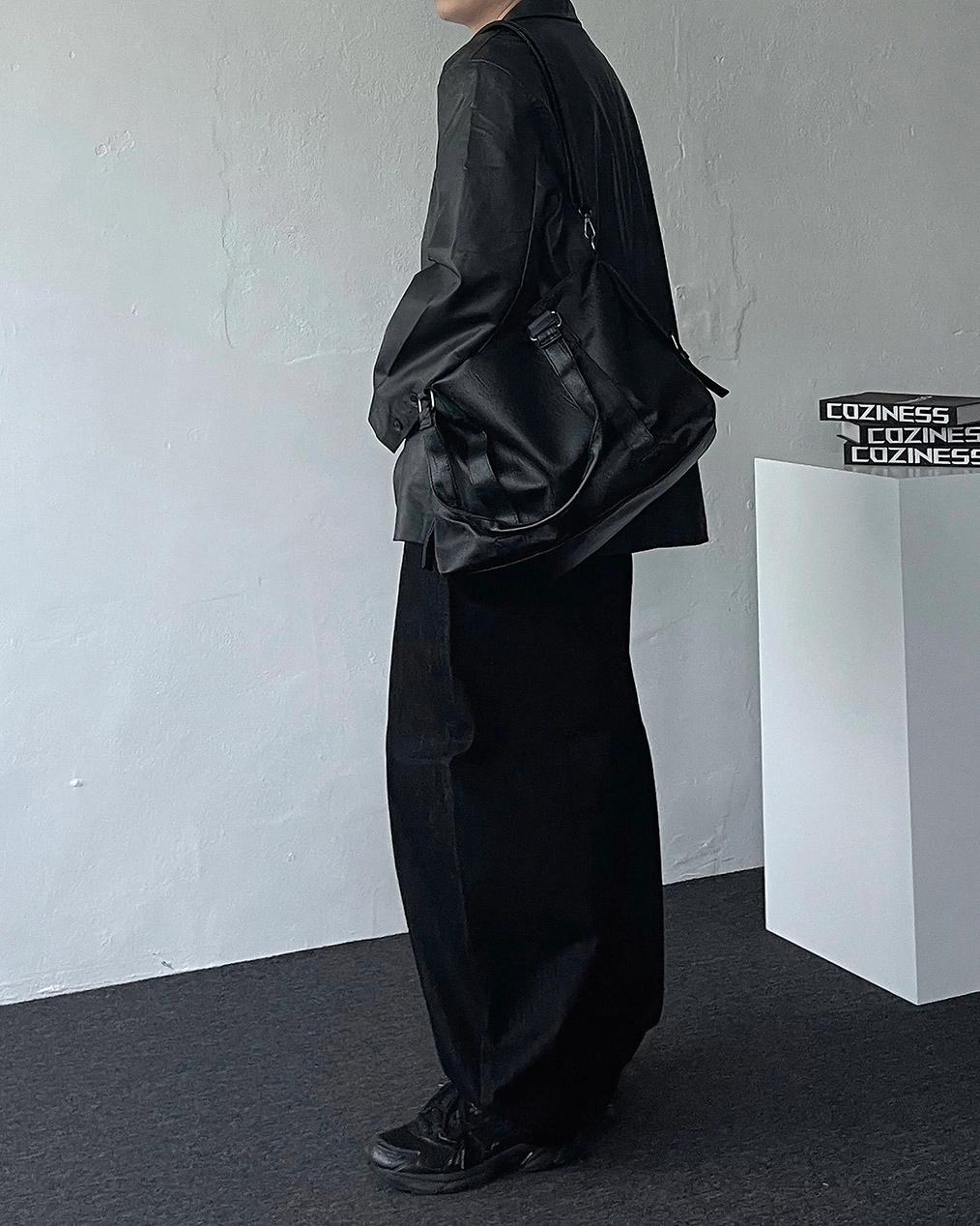 波士頓 皮革 通勤 約會 手提包 單肩包 斜背包 - WHATEVER