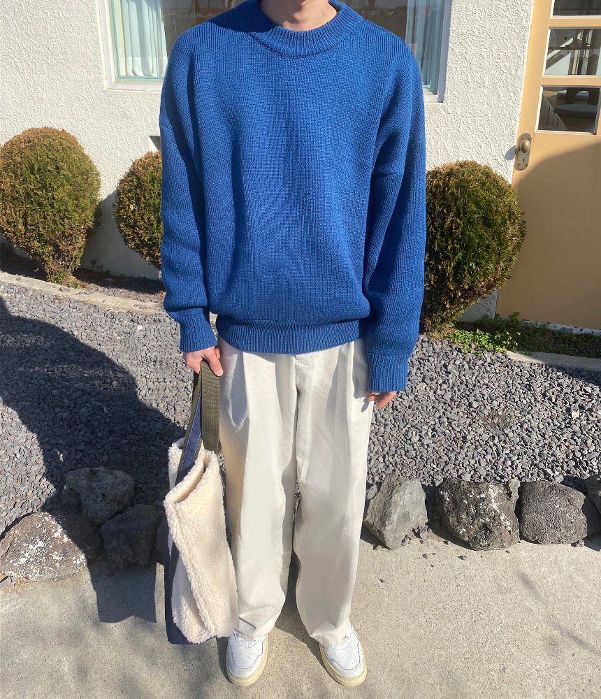 羊羔絨 拼接 帆布 寬底 肩背 托特包 - WHATEVER