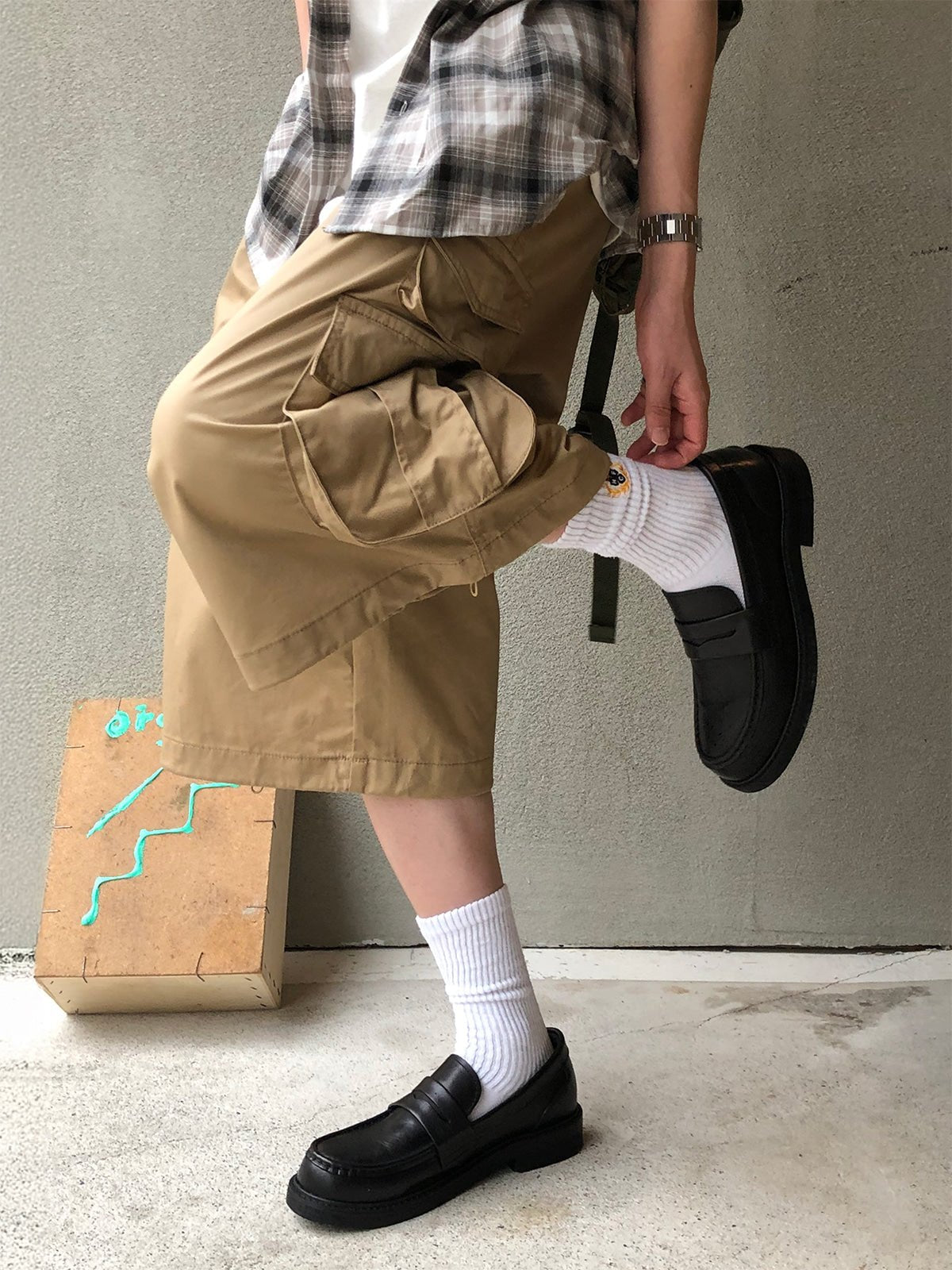 Retro Luxe Leather Loafers / 2色 - WHATEVER STUDIO