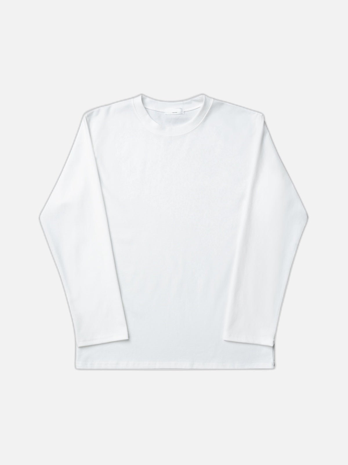 基本款 抗皺 素面 長袖 素T / 5色 - WHATEVER