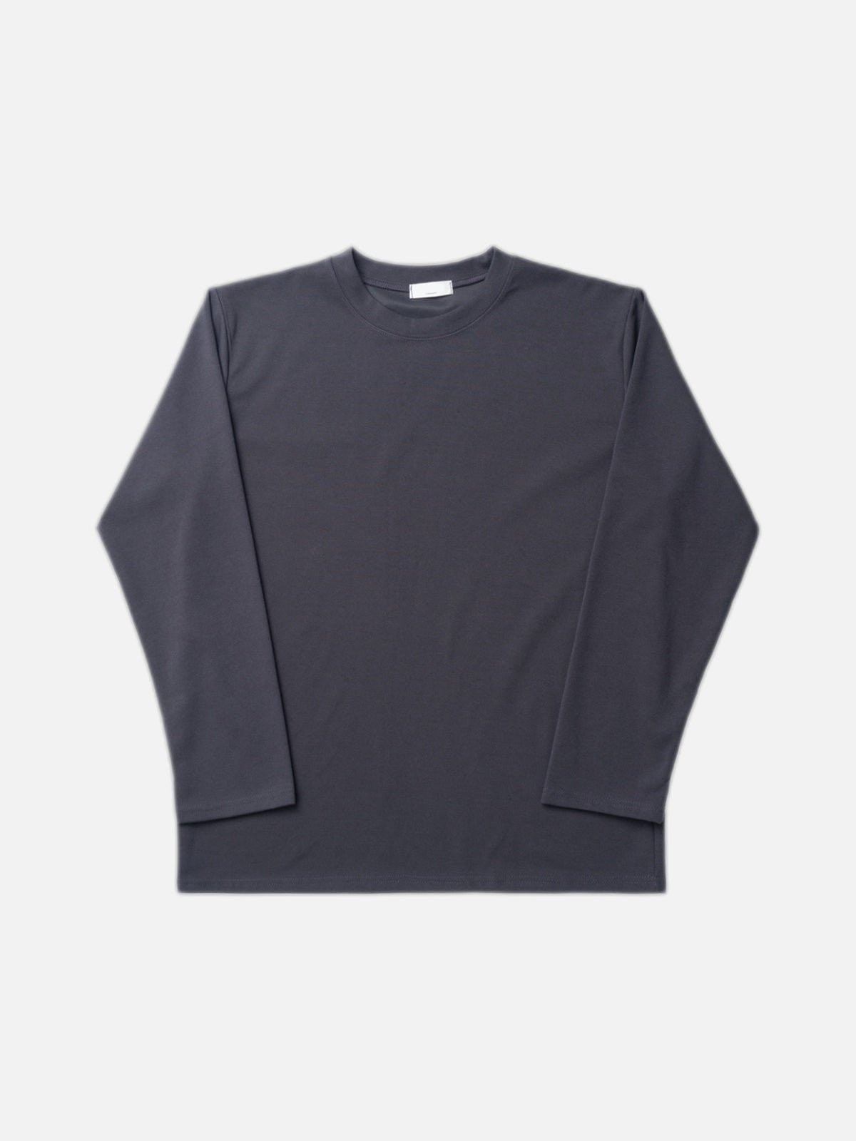 基本款 抗皺 素面 長袖 素T / 5色 - WHATEVER