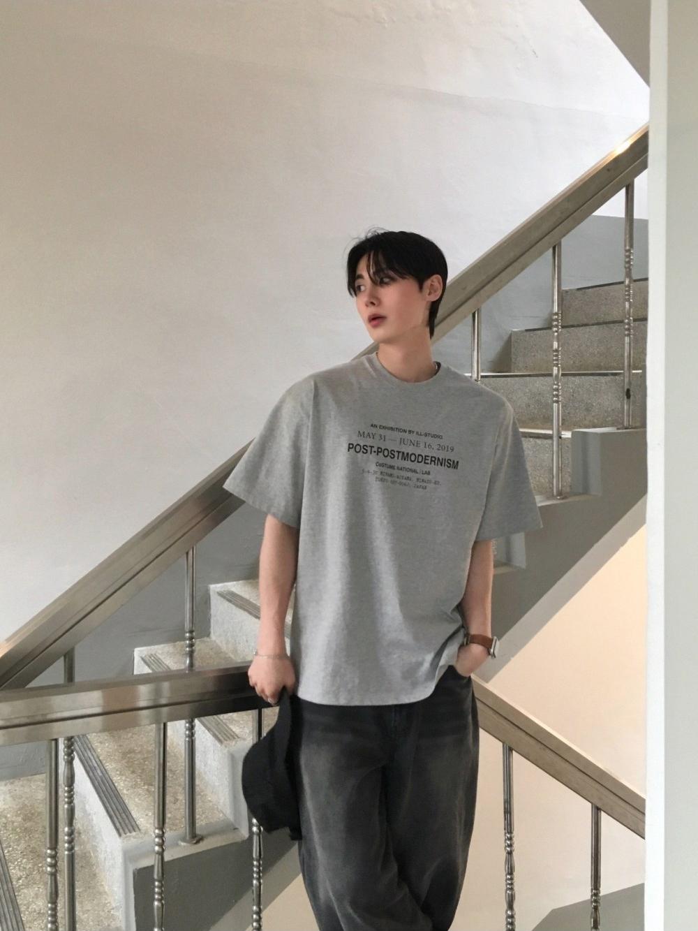 Tokyo 英文印花 寬鬆 落肩 短袖 T恤 / 3色 - WHATEVER