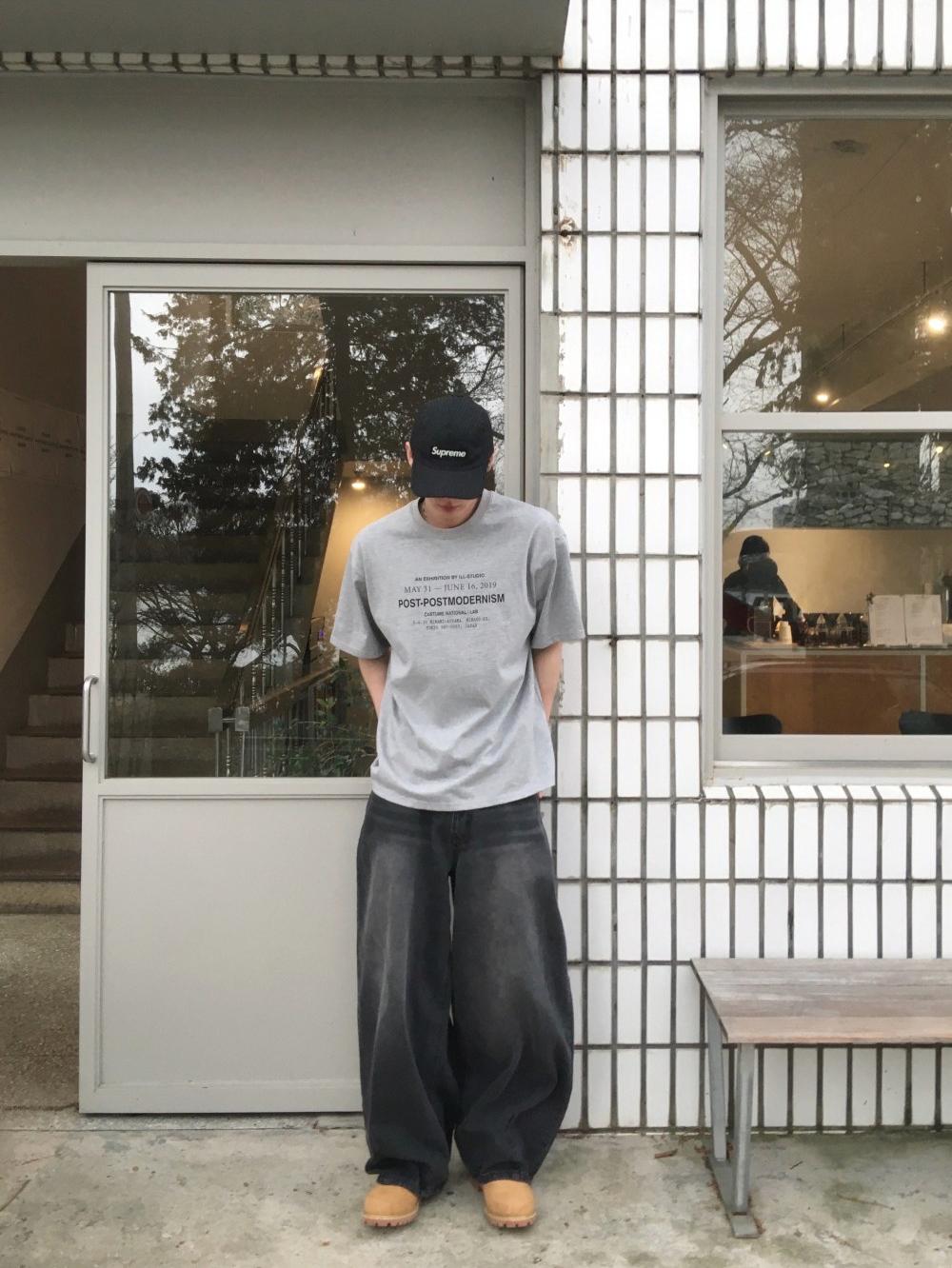 Tokyo 英文印花 寬鬆 落肩 短袖 T恤 / 3色 - WHATEVER