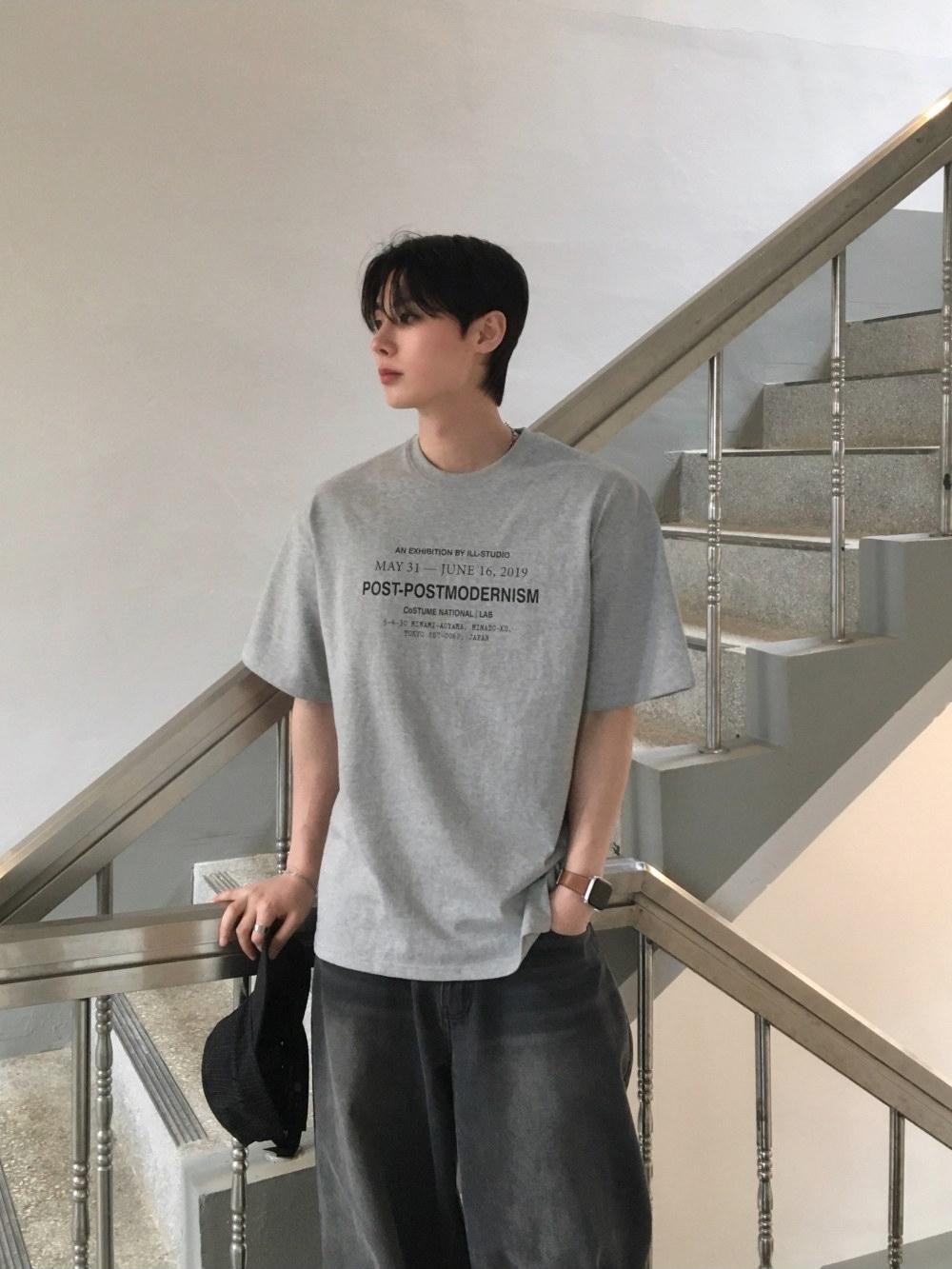 Tokyo 英文印花 寬鬆 落肩 短袖 T恤 / 3色 - WHATEVER STUDIO