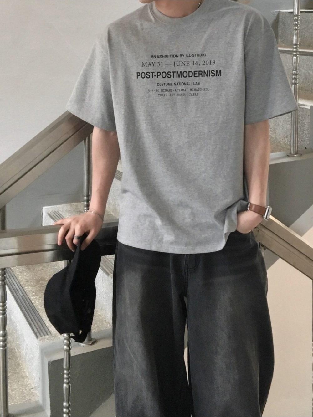 Tokyo 英文印花 寬鬆 落肩 短袖 T恤 / 3色 - WHATEVER STUDIO