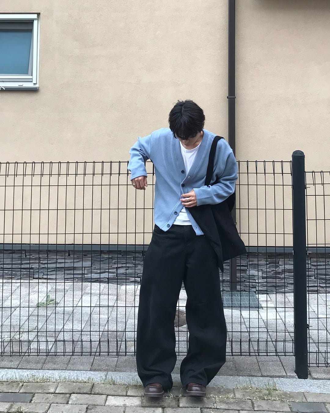 簡約 V領 短版 針織 開襟衫 / 11色 - WHATEVER